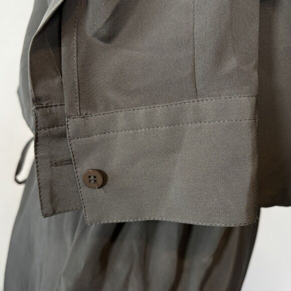 DVF Diane Von Furstenberg TAYA Dress 100% Silk Deep Ash - Picture 10 of 16